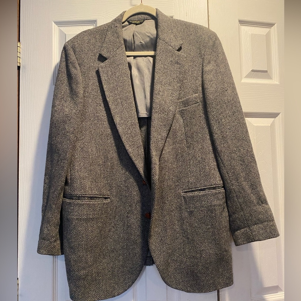 Oversized vintage wool jacket size 12
